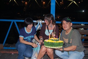 Zwischenstopp Bangkok Lichterfest Loi Kratong