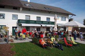 Natur und Alpenpanorama zum Heiss