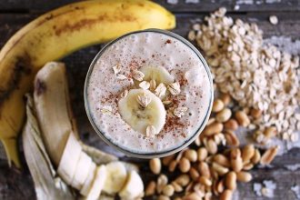 Lebensmittel zum Abnehmen, Menschen inspirieren Smoothie-Rezept