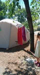 Campen in Istrien mit Kind