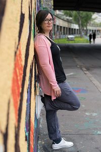 Fotoshooting mit Kindern Miriam blitzt