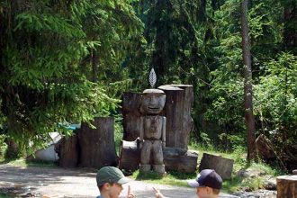 Ausflug in die Berge für familien mit kleinen Kindern: Gießenbachklamm und Schopper Alm