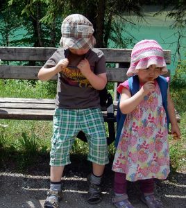 Ausflug in die Berge für familien mit kleinen Kindern: Gießenbachklamm und Schopper Alm