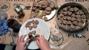 Kekse Backen mit Kindern: REzept Honig-Kokos-Kekse mit Kindern backen: Mir und meiner Familie mehr Zeit schenken