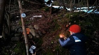 Weihnachten im Wald und die Rauhnächte mit Kindern - Warten auf`s Christkind