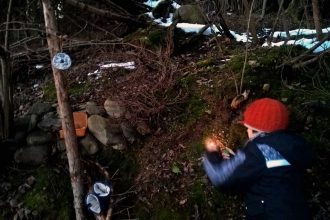 Weihnachten im Wald und die Rauhnächte mit Kindern - Warten auf`s Christkind