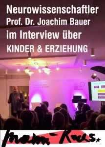 Der Neurowissenschaftler Prof. Dr. Joachim Bauer bei mamirocks im Interview über Kinder & Erziehung: Was die Hirnforschung zur Kindererziehung beitragen kann