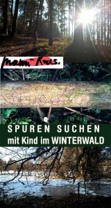 Spuren lesen im Winterwald