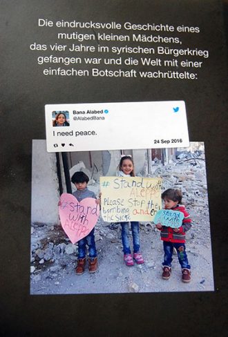 Spendenaktion für Flüchtlingskinder "Kinder malen für Kinder" zum Buch "Ich bin das Mädchen aus Aleppo"