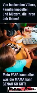 Von backenden Vätern und Mamas mit Job: Arbeiten als Ausgleich zum Muttersein