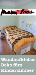 Dekoration im Kinderzimmer mit Wandaufkleber: Schritt-für-Schritt-Anleitung