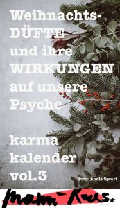 Weihnachtsduft und seine Wirkungen auf unsere Psyche