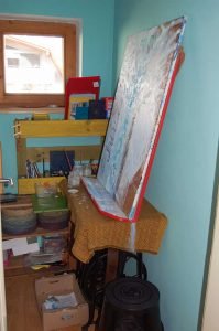 Malerei heute in der FARBKAMMER - für wen und warum male ich: KUNST MIT MÜLL