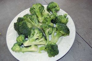Brokkoli zum Kabeljau