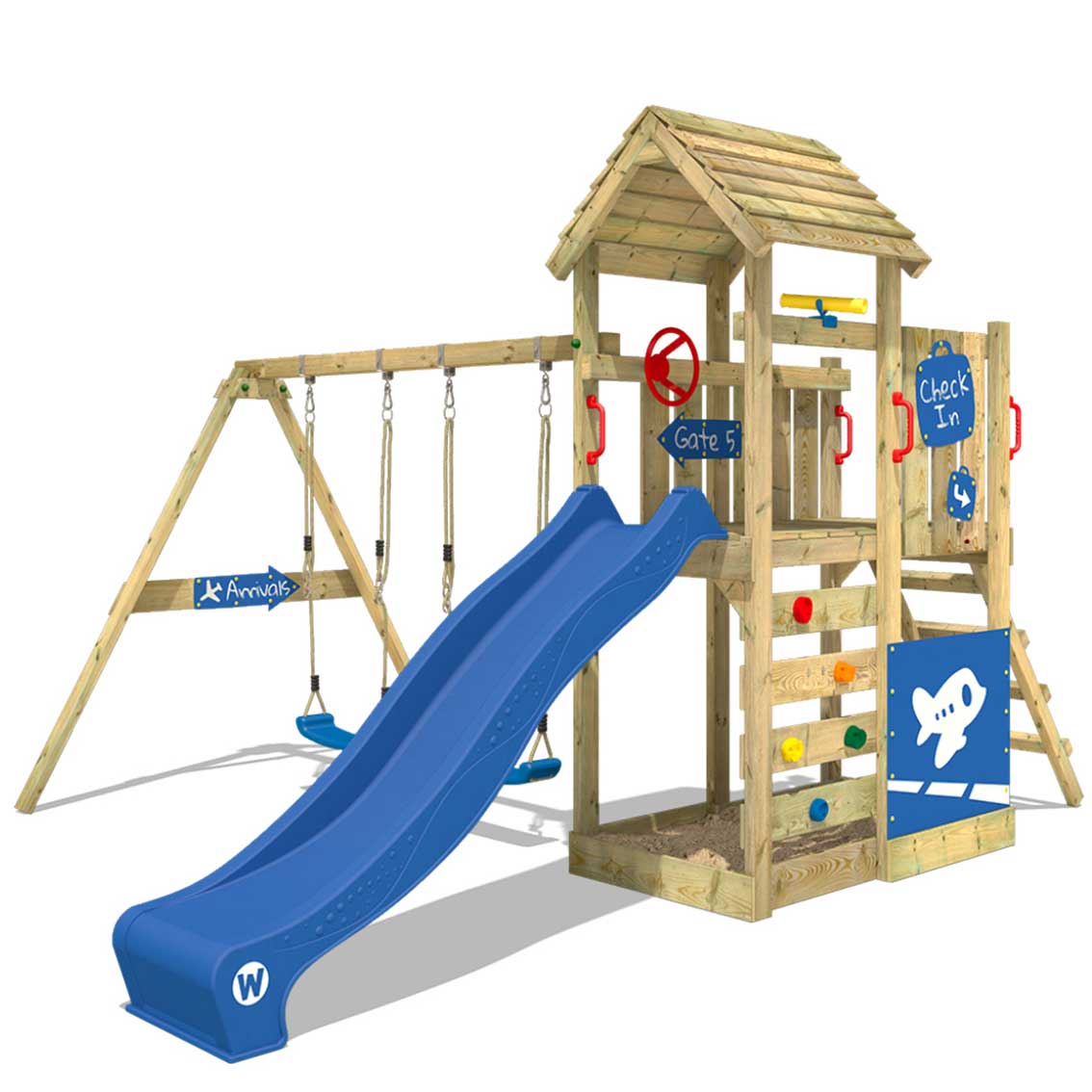 Ein wilder Garten zum Spielen und Toben
