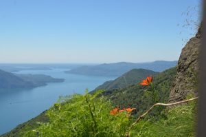 Lake Maggiore View from Cadorna Line Trail