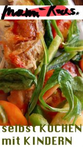 Kochen zuhause mit Kindern