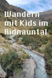 Wandern mit Kindern im Ridnauntal