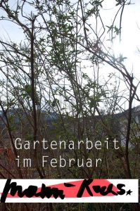 Gartenarbeit im Februar