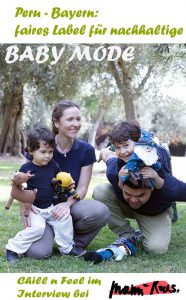 Interview mit Martina, Gründerin faires Label für nachhaltige Babymode