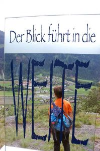 Regenwetter in den Bergen