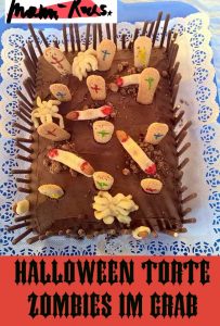 Halloween Rezept Grabkuchen