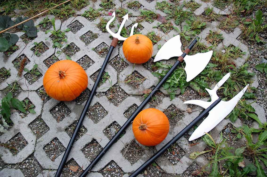 Mittelalter Holz-Waffen und Kostüme für Halloween DIY