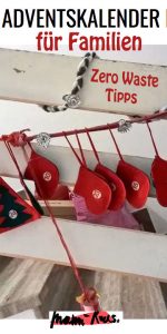 nachhaltige Adventskalender für Familien