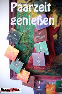 Paarbeziehung stärken mit dem Paarzeit-Adventskalender