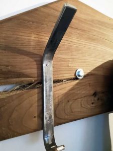 Garderobe aus Alteisen