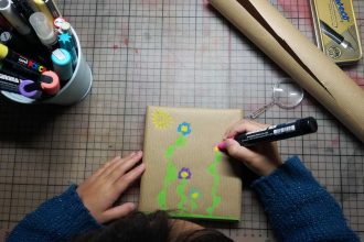Geschenkpapier DIY