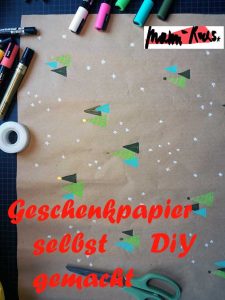 Geschenkpapier DIY