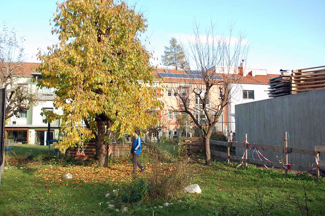 Garten im November