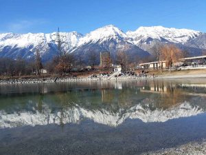 Baggersee Winter