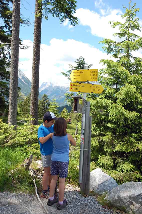 Naturzeit mit Kindern rund um Innsbruck