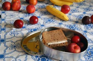 gesunde Jause für die Schule