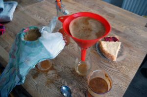 Zwetschgen und Äpfel einmachen