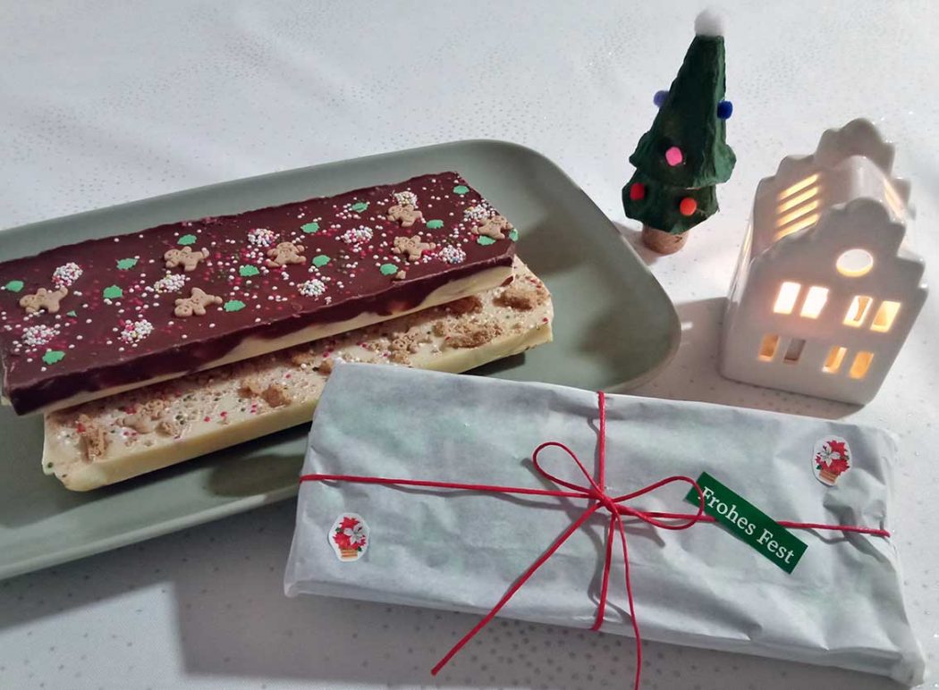 Geschenke aus der eigenen Küche, weihnachtsschokolade selbermachen