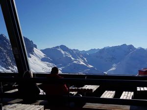 Familienausflug zum Skifahren