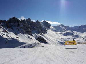 Familienausflug zum Skifahren