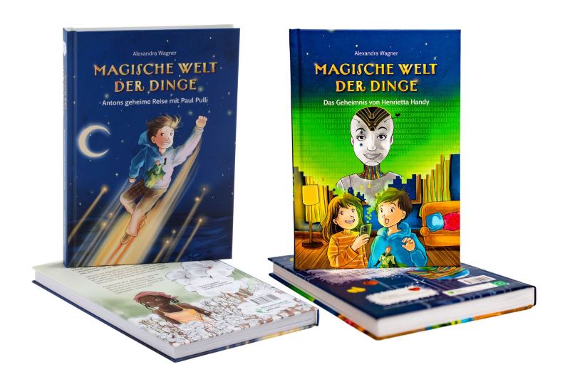 Nachhaltige Kinderbücher von Alexandra Wagner: Magische Welt der Dinge
Kinderbuchreihe für Jungs & Mädchen ab 8