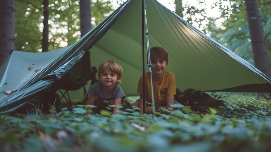 Waldübernachtung mit Kindern