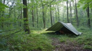 Tarp für Outdoor Bushcraft Survival