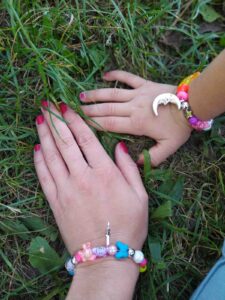 Mamahände und Tochterhände