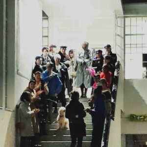 Mit freundinnen zum feministischen Kampftag