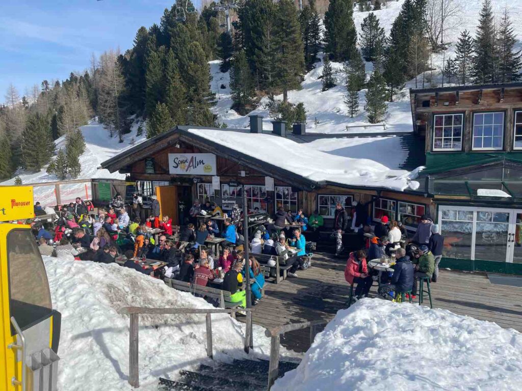 Sonnalm Skihütte auf der Turracher Höhe